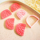 kitandco.com.au Cutter "Boho Rainbow" - Clay Cutter & Stamp