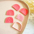 kitandco.com.au Cutter "Boho Rainbow" - Clay Cutter & Stamp