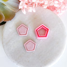 kitandco.com.au Cutter Bordered Hexagon - Clay Cutter