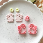 kitandco.com.au Cutter Bunny & Flower Set (3 pcs)