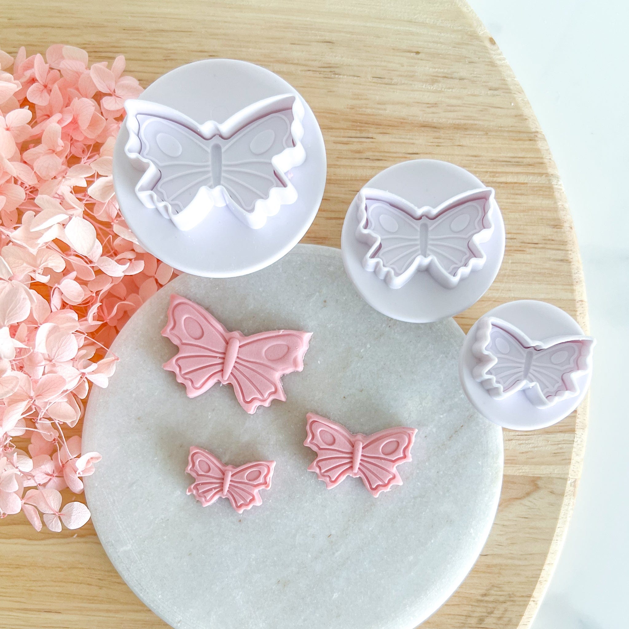 kitandco.com.au Cutter Butterfly Push Cutter (3 pcs)