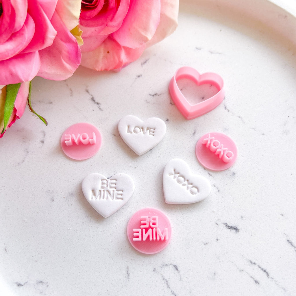 kitandco.com.au Cutter Candy Heart - Mega Stud Set (4pc)