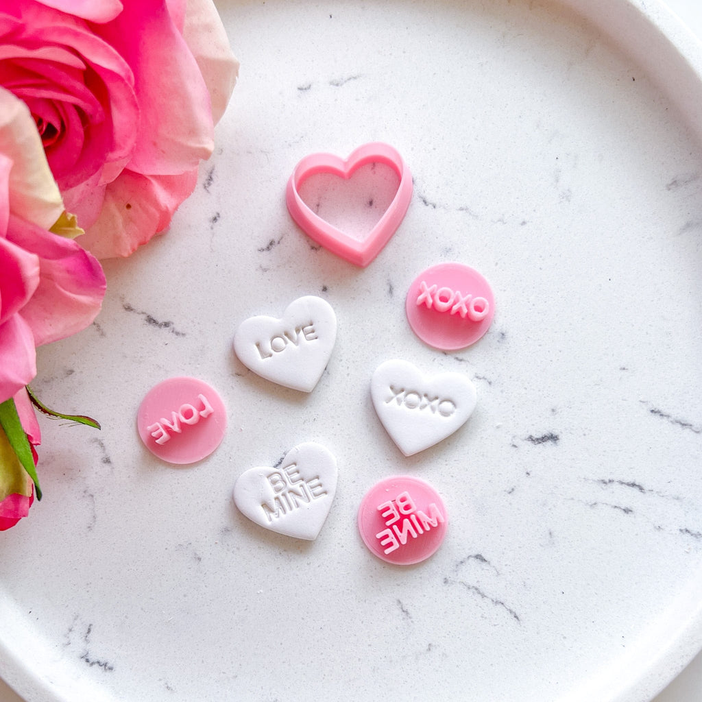 kitandco.com.au Cutter Candy Heart - Mega Stud Set (4pc)