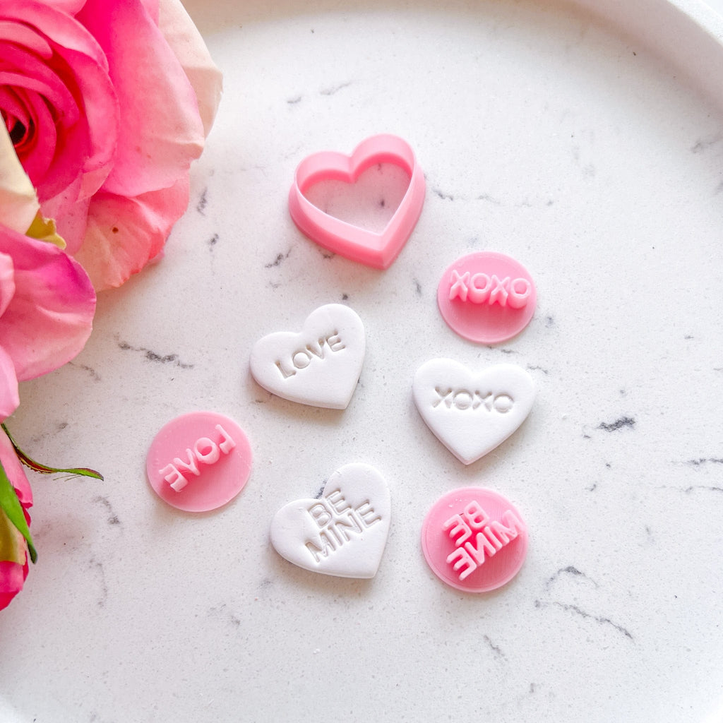 kitandco.com.au Cutter Candy Heart - Mega Stud Set (4pc)