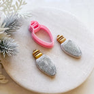 kitandco.com.au Cutter "Christmas Bulb" - Clay Cutter
