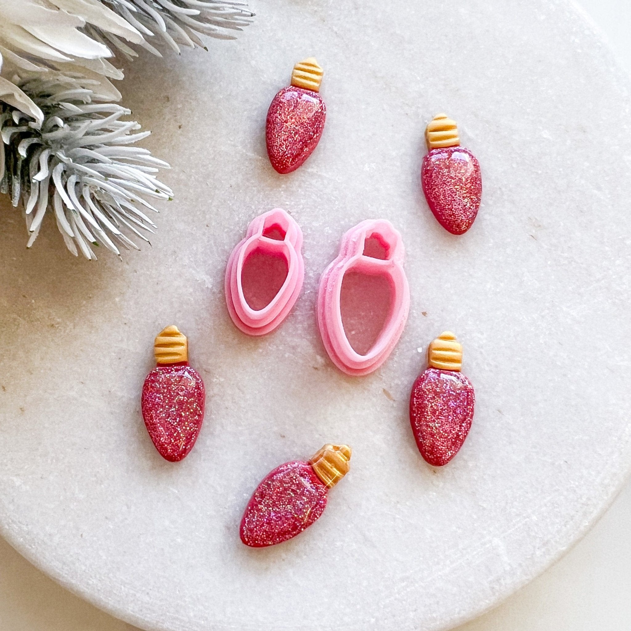 Christmas Bulb Stud (Choose Size) - Kit & Co.CutterStud