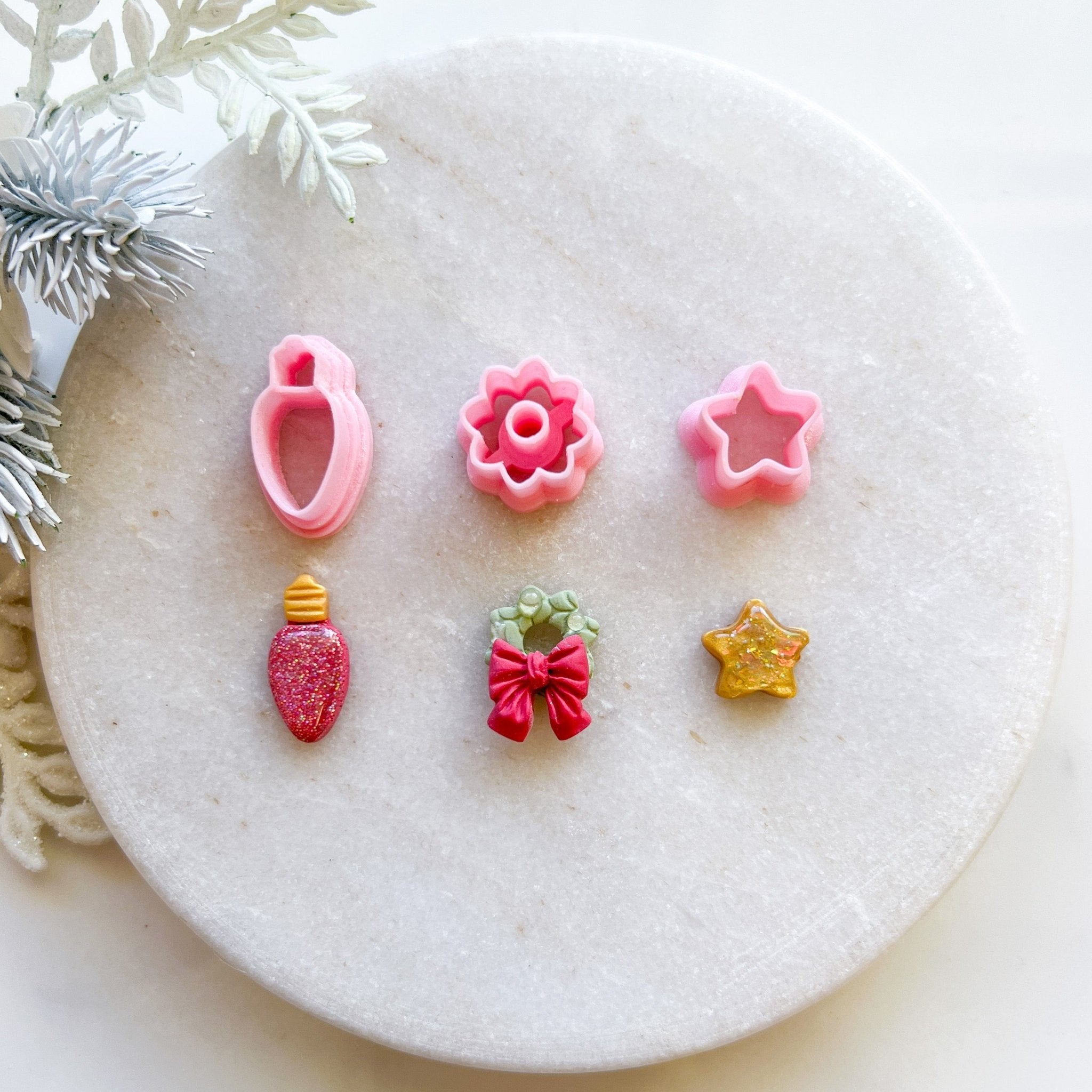 Christmas Stud Set - Bulb - Kit & Co.Cutter