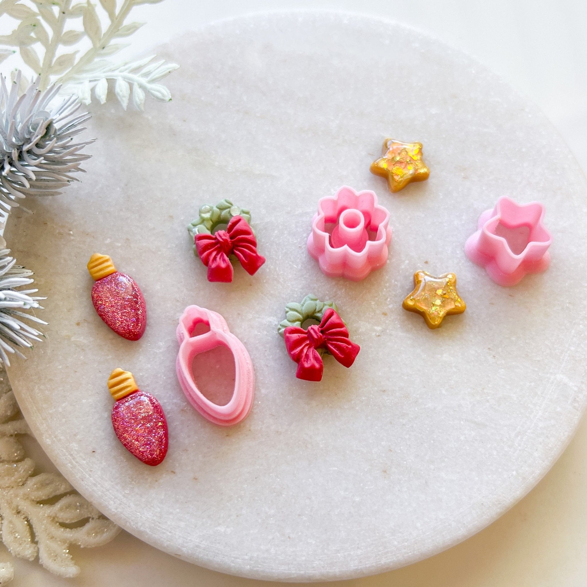 Christmas Stud Set - Bulb - Kit & Co.Cutter