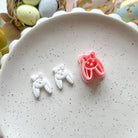 kitandco.com.au Cutter Cute Bunny with Bow Stud Cutter