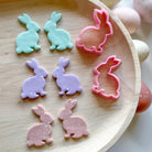 kitandco.com.au Cutter Floral Bunny Cutter & Stamp Set (3pc)