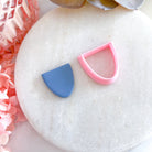 kitandco.com.au Cutter Half Oval Dangle - Clay Cutter