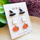 kitandco.com.au Cutter Halloween Stud Set (5 pc) - LIMITED EDITION