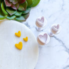 kitandco.com.au Cutter Heart Push Cutter Set (3 pcs)
