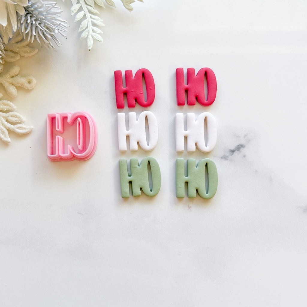 kitandco.com.au Cutter "HO HO HO" - Clay Cutter