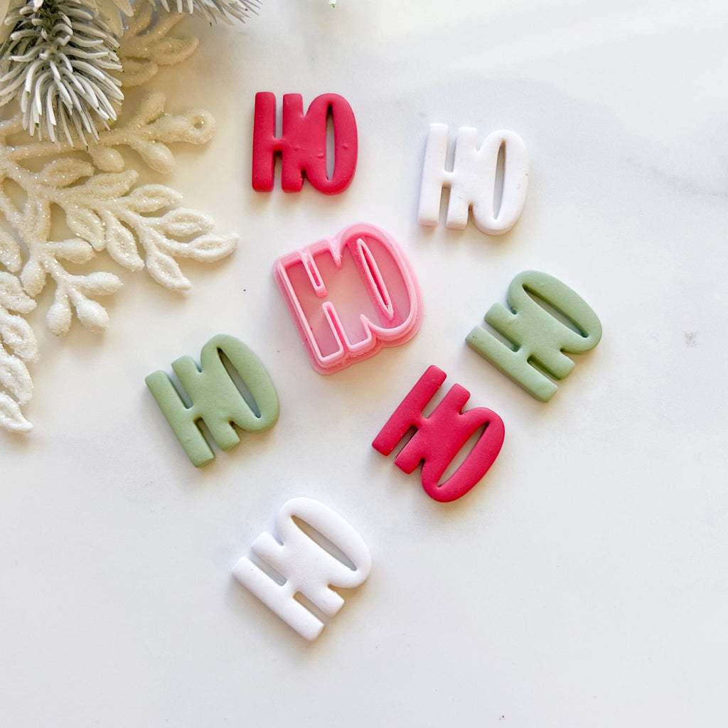 kitandco.com.au Cutter "HO HO HO" - Clay Cutter