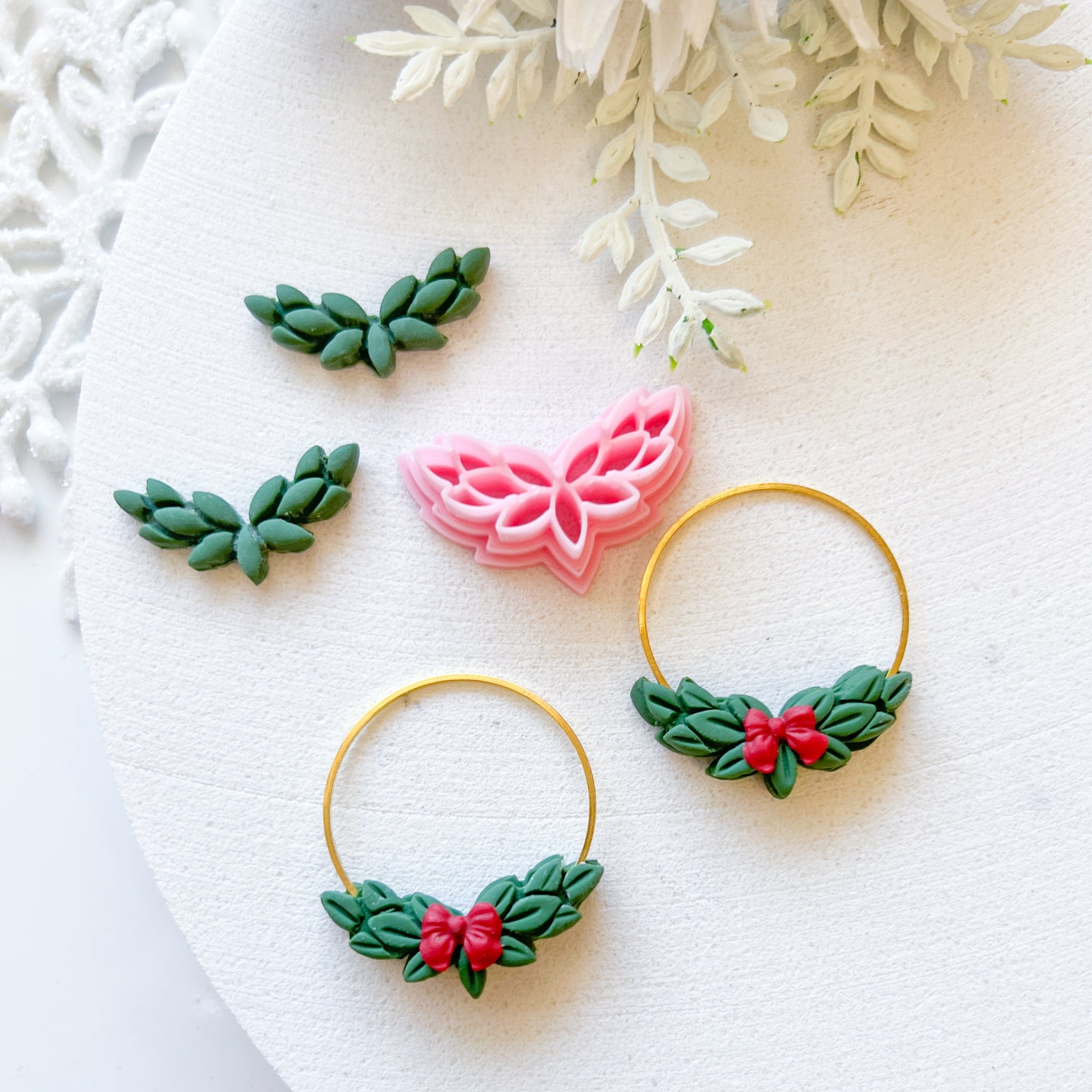 kitandco.com.au Cutter Leaf Swag Clay Cutter