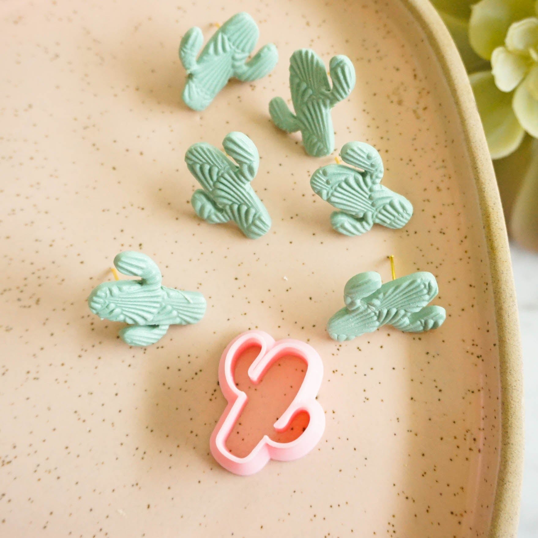 kitandco.com.au Cutter "Lil Cactus" - Clay Cutter