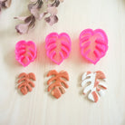 kitandco.com.au Cutter Set Monstera Clay Cutters