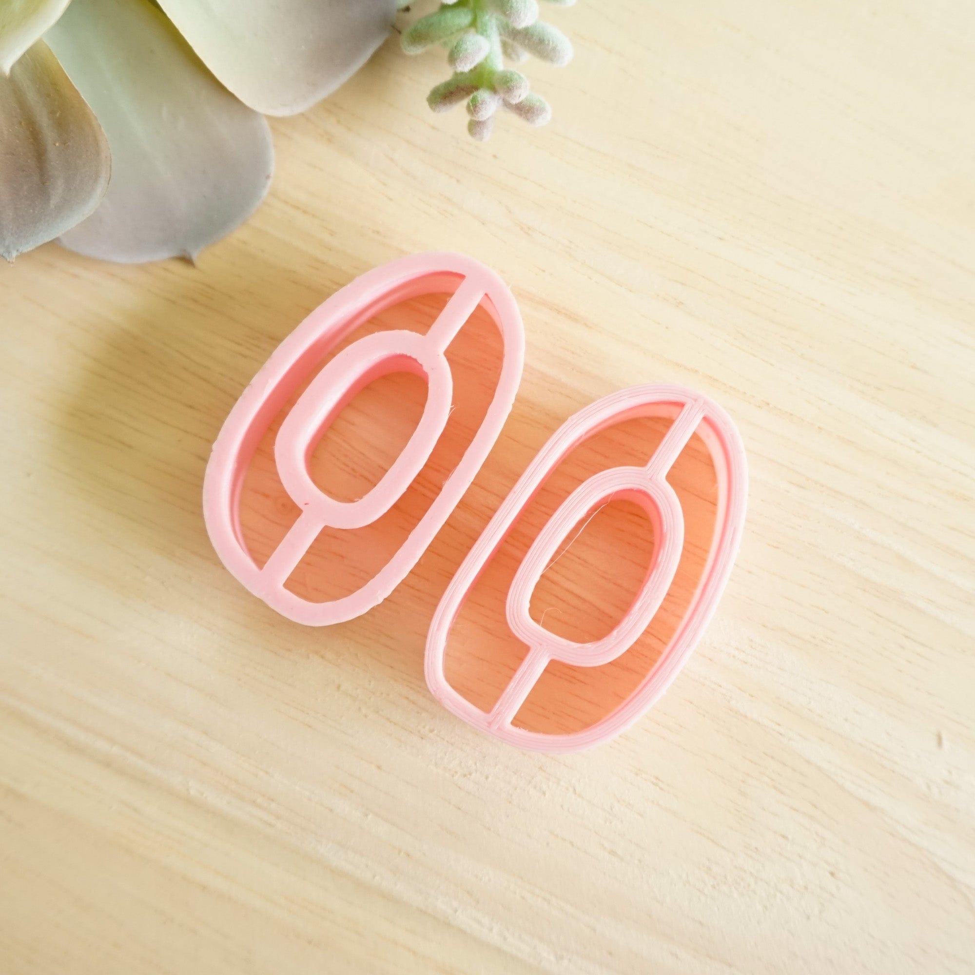 kitandco.com.au Cutter Organic Oval Donut Large (Set of 2)