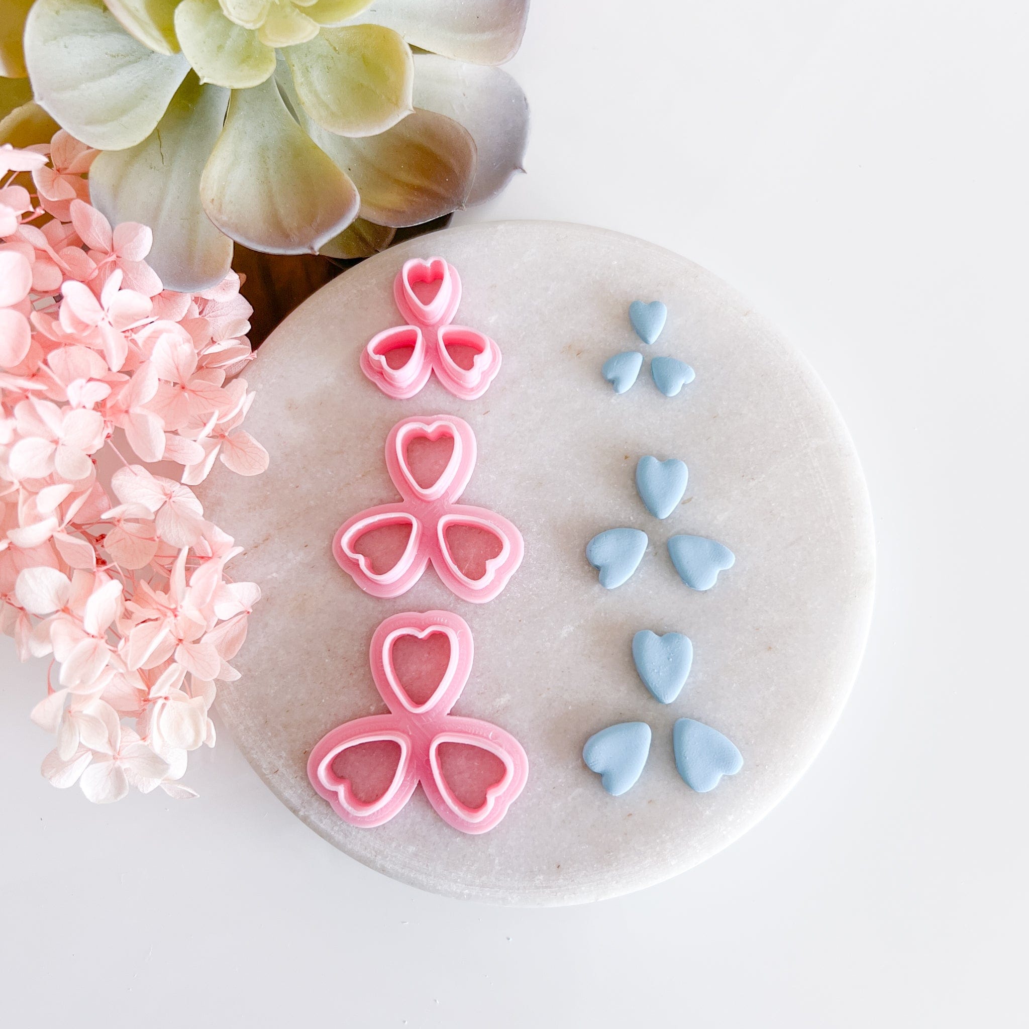 kitandco.com.au Cutter Petal Cutter Set (3pcs) - Rose Petal