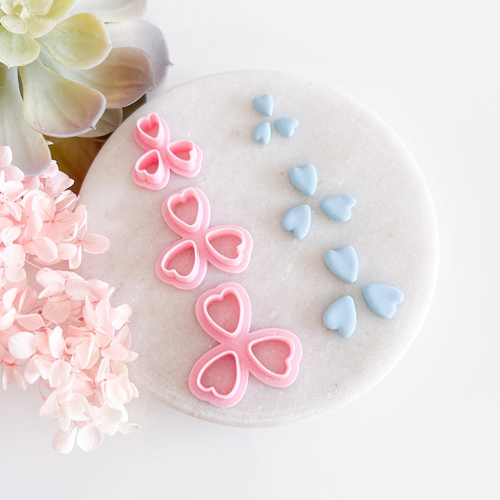 kitandco.com.au Cutter Petal Cutter Set (3pcs) - Rose Petal