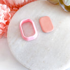 kitandco.com.au Cutter Rounded Rectangle Dangle - Clay Cutter