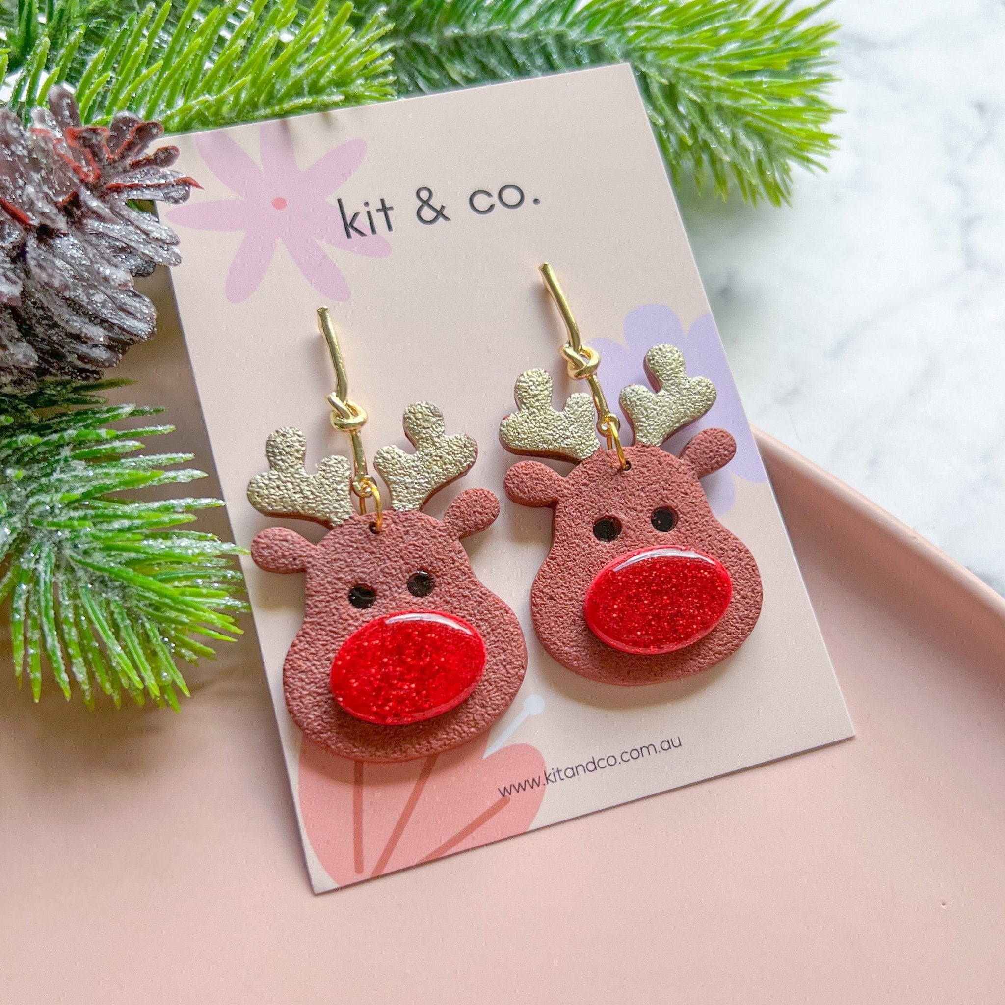 Rudolf Set (2pc) - RESTOCKED! - Kit & Co.Cutter