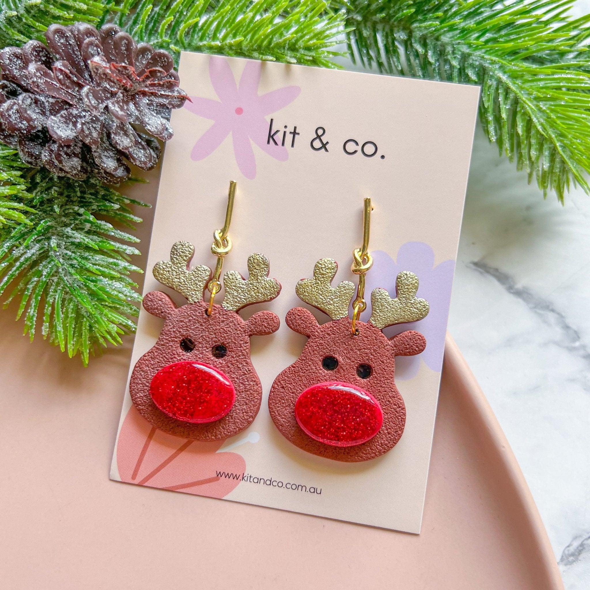Rudolf Set (2pc) - RESTOCKED! - Kit & Co.Cutter