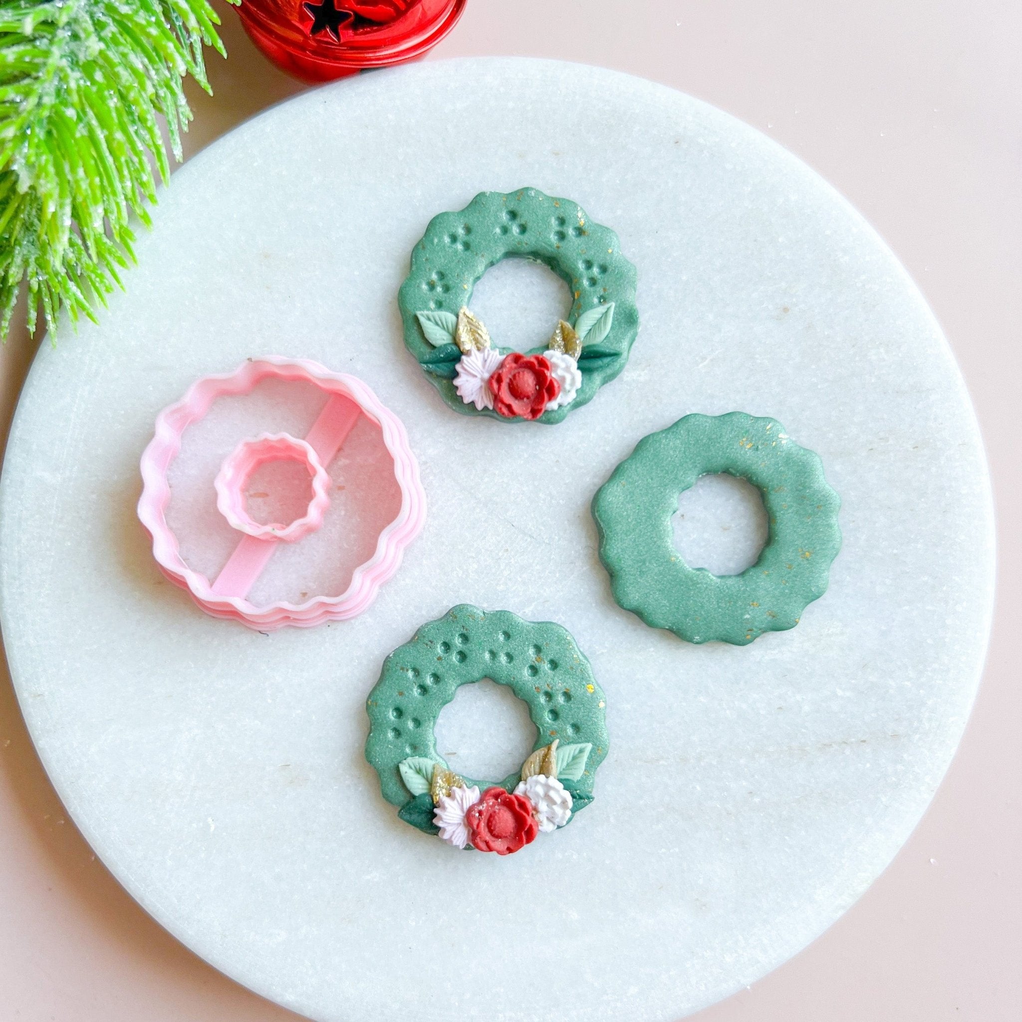 "Simple Wreath" Clay Cutter - DISCONTINUED - Kit & Co.Cutter