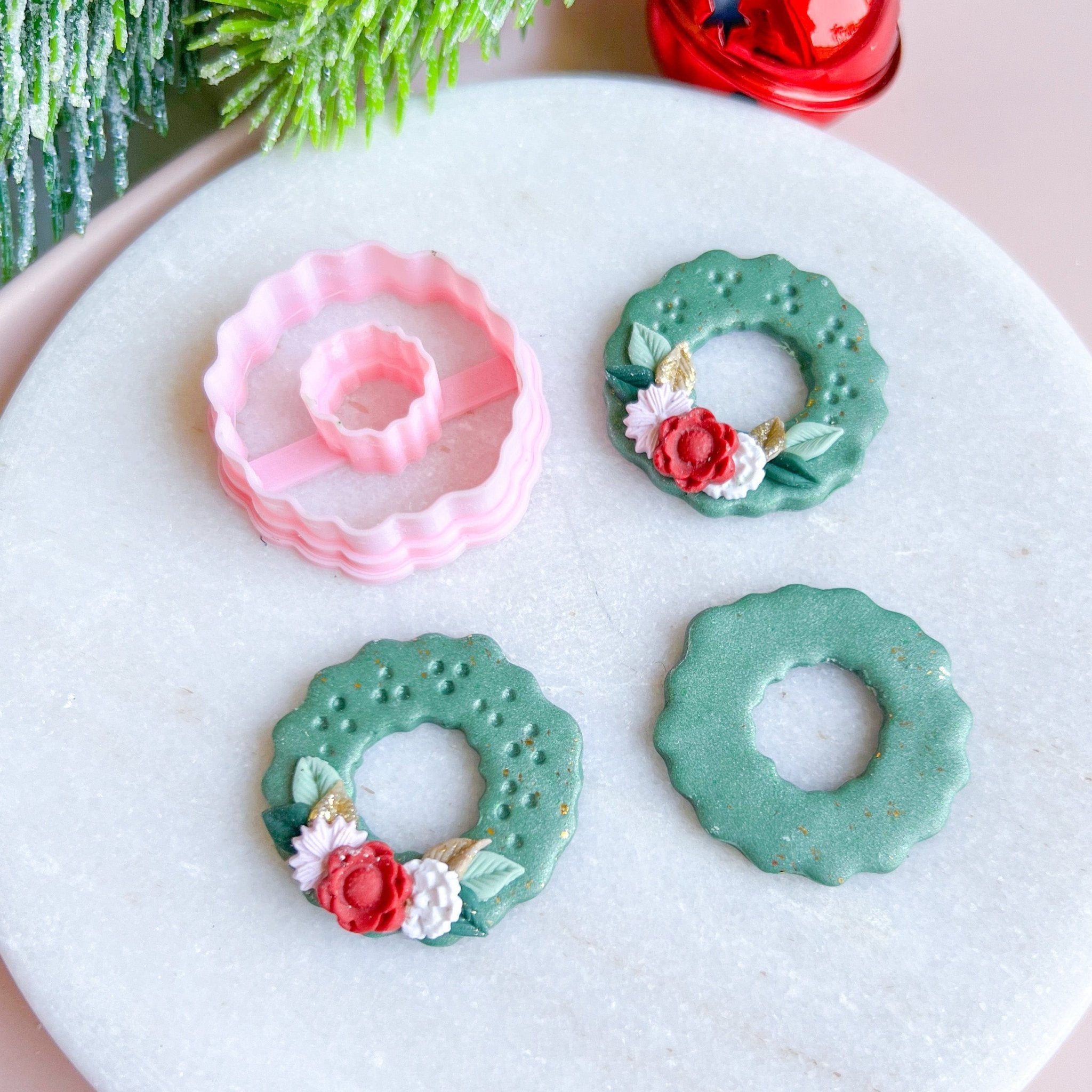 "Simple Wreath" Clay Cutter - DISCONTINUED - Kit & Co.Cutter