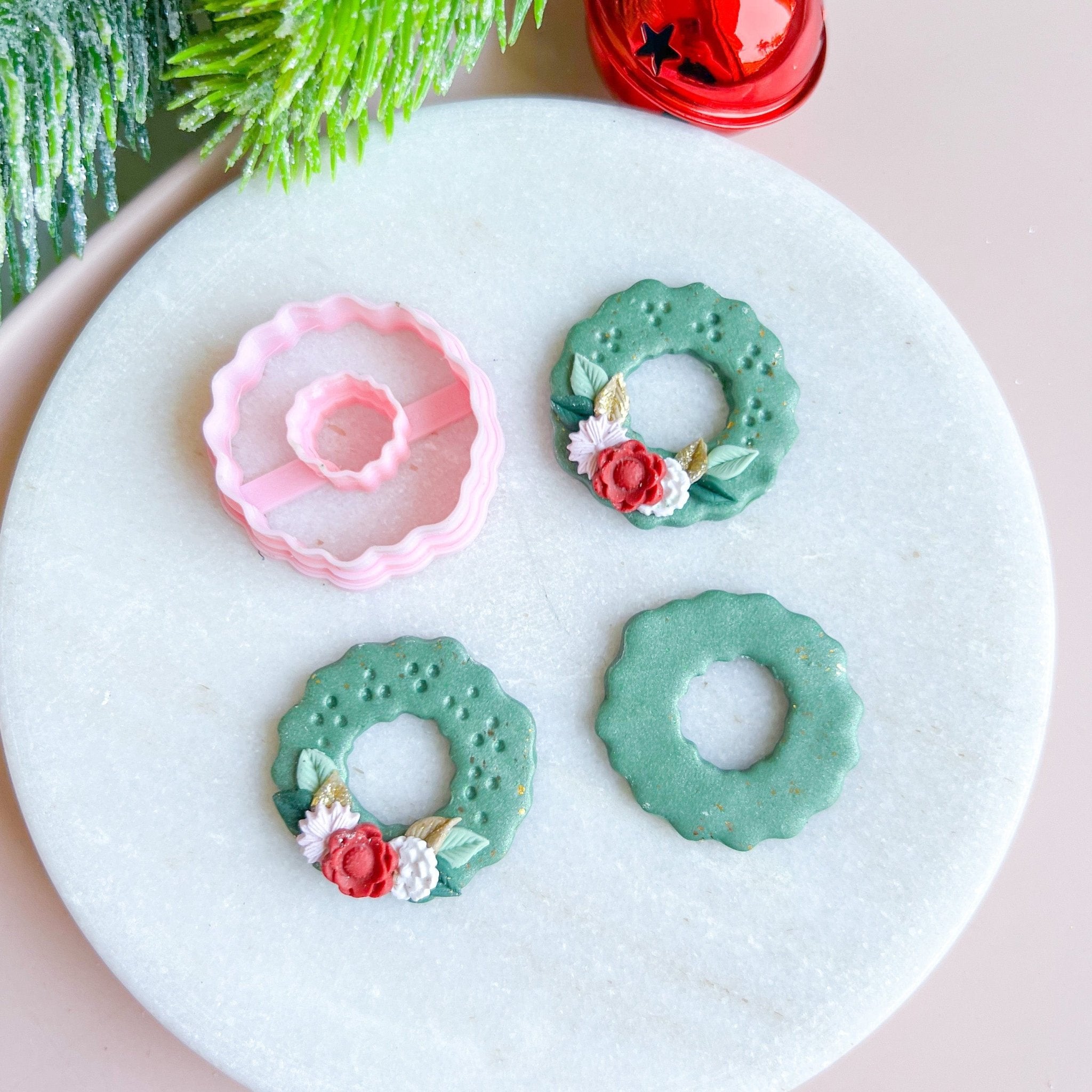 "Simple Wreath" Clay Cutter - DISCONTINUED - Kit & Co.Cutter