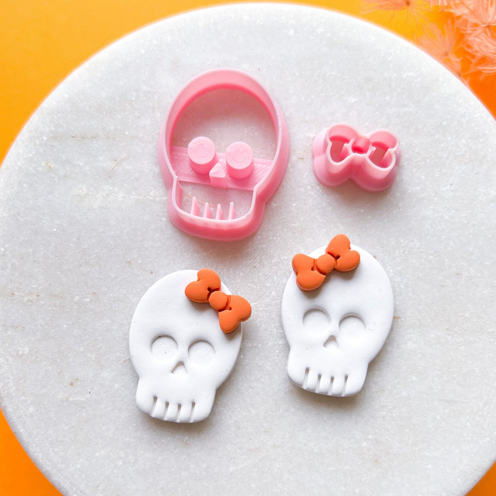 kitandco.com.au Cutter Skull & Bow Set (2pc) - LIMITED EDITION
