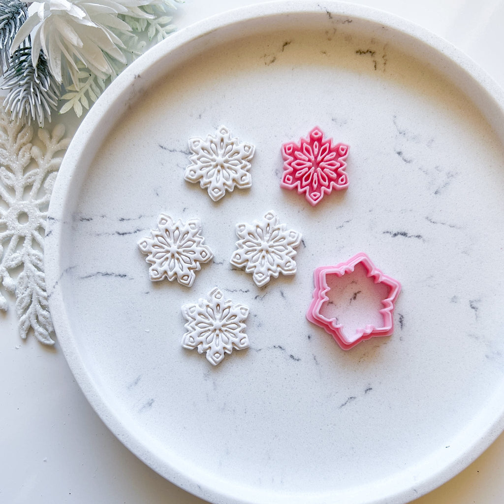 kitandco.com.au Cutter "Snowflake" - Clay Cutter & Stamp