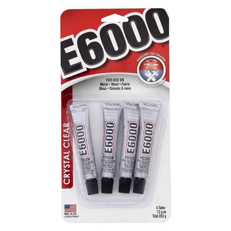 kitandco.com.au E6000 Clear Mini 4 pk