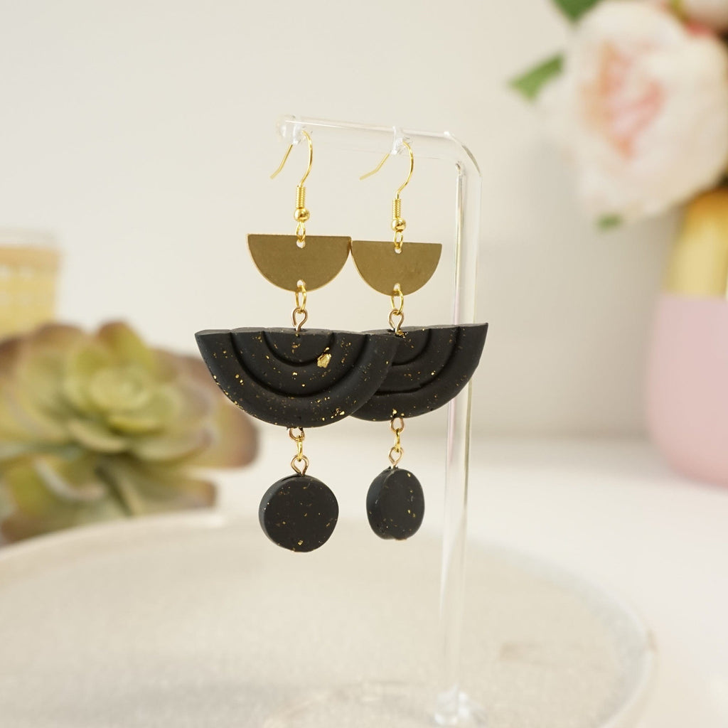 kitandco.com.au Earrings "Ellie" - Black