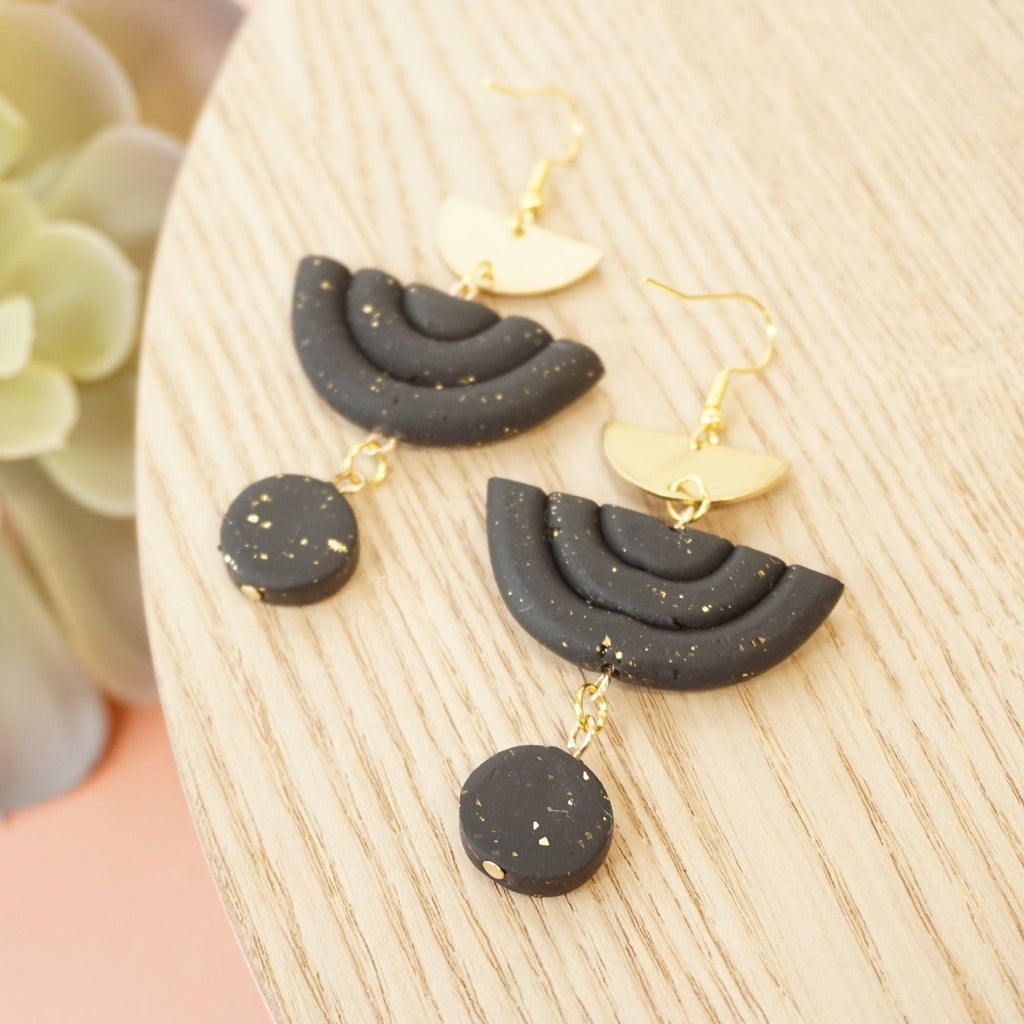 kitandco.com.au Earrings "Ellie" - Black