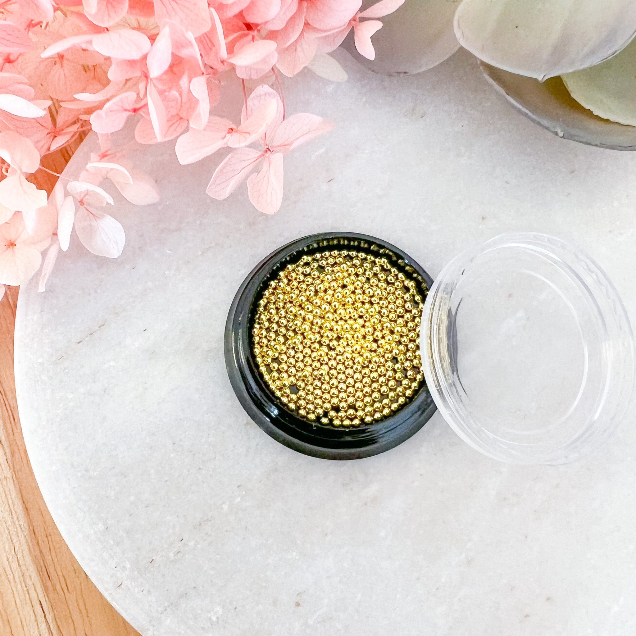 kitandco.com.au Foil Caviar Beads - Gold