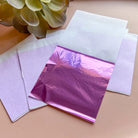 kitandco.com.au Foil Metallic Leaf Foil - Mauve (20 pcs)