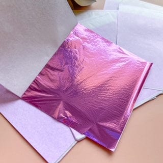 kitandco.com.au Foil Metallic Leaf Foil - Mauve (20 pcs)