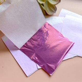 kitandco.com.au Foil Metallic Leaf Foil - Mauve (20 pcs)