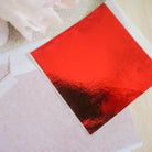 kitandco.com.au Foil Metallic Leaf Foil - Red (20 pcs)