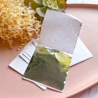kitandco.com.au Foil Metallic Leaf Foil - Silver (20 pcs)