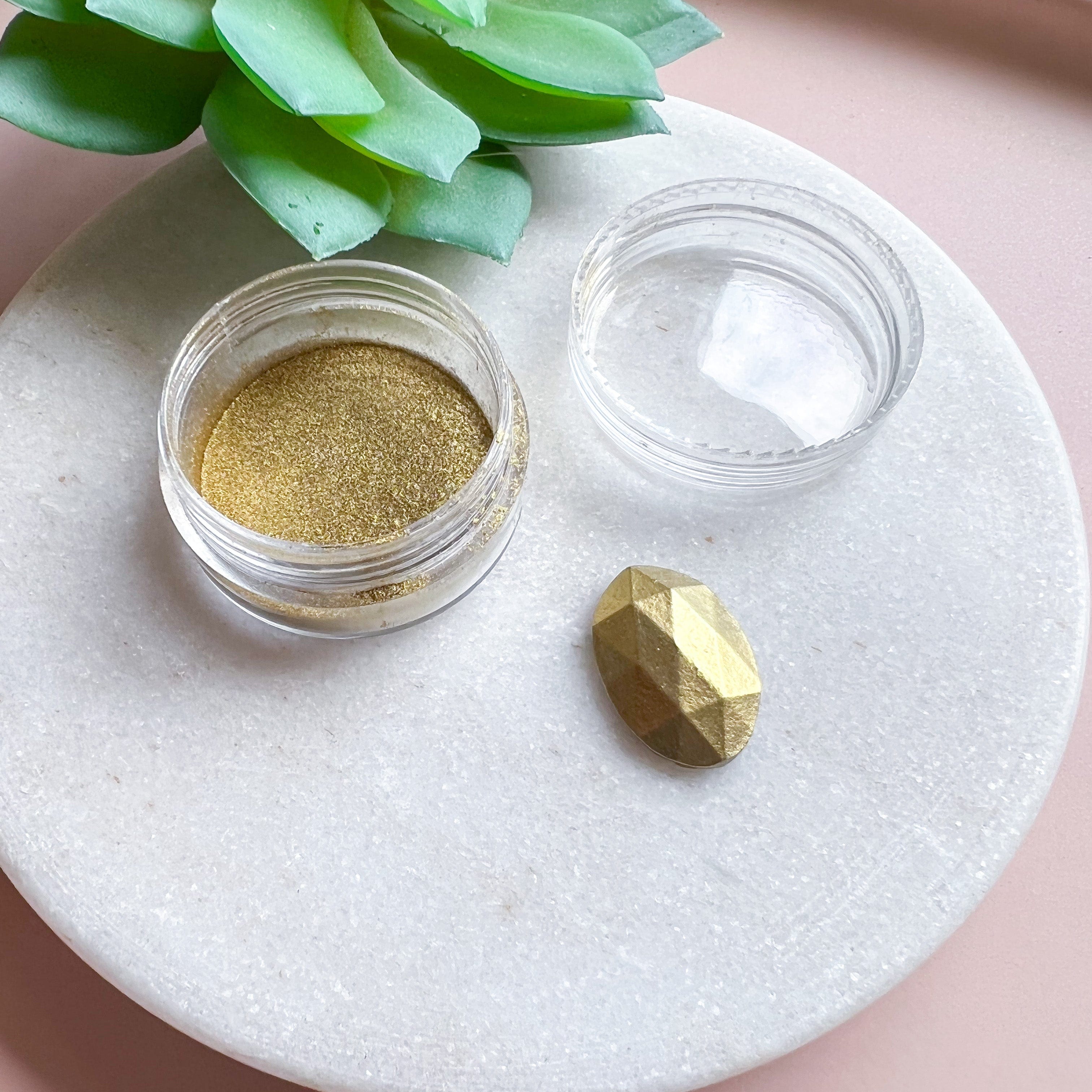 kitandco.com.au Foil Mica Powder Test Pot - Gold