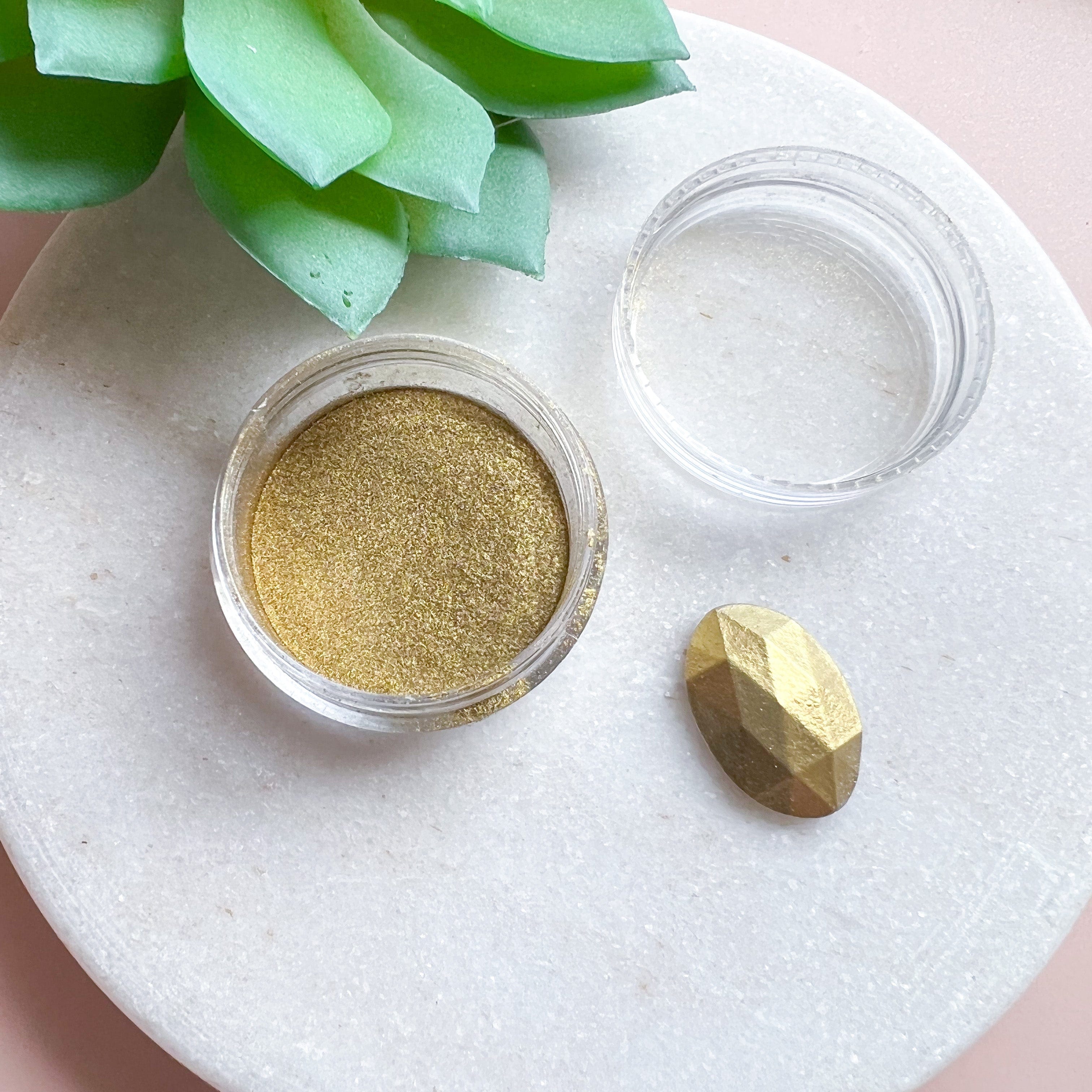 kitandco.com.au Foil Mica Powder Test Pot - Gold