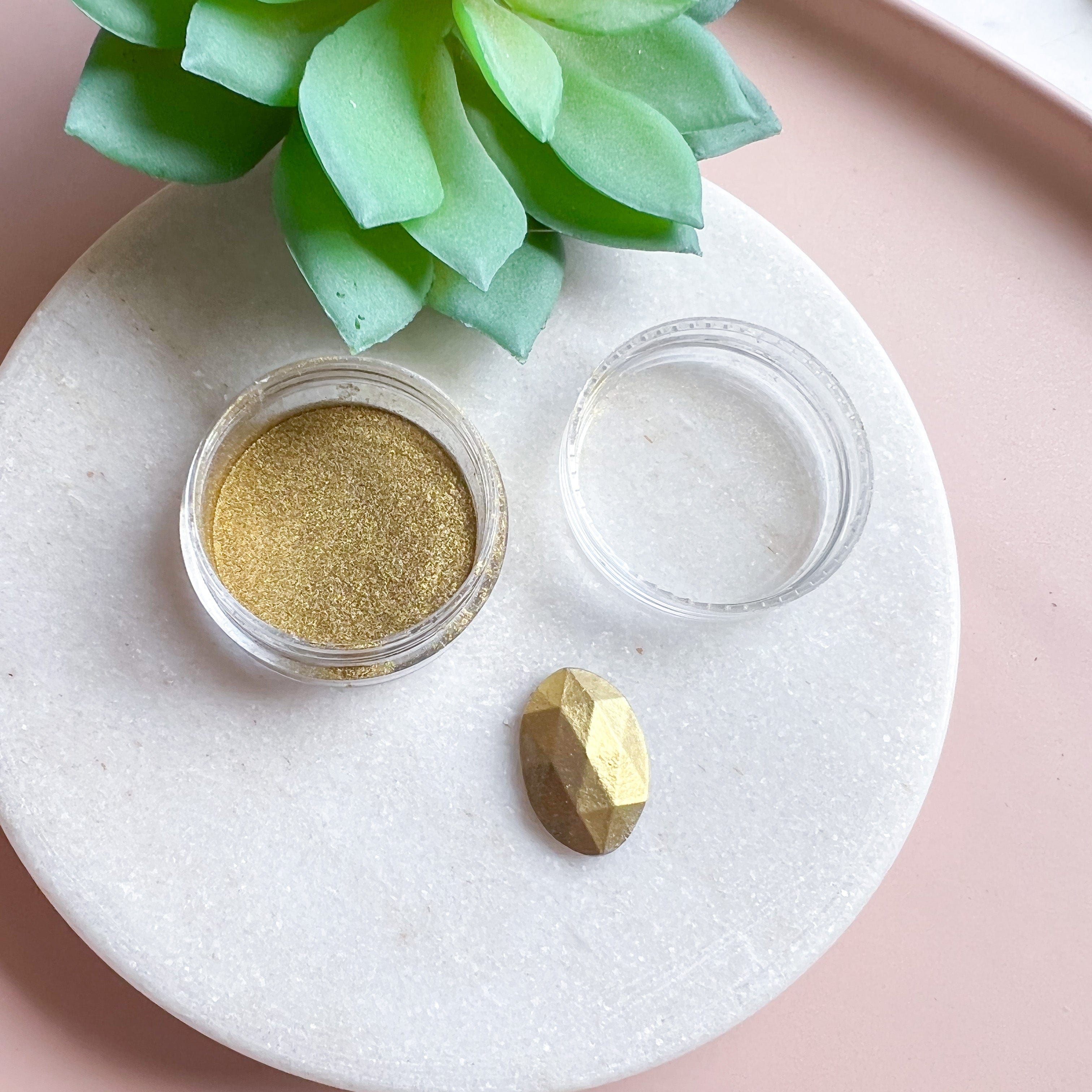 kitandco.com.au Foil Mica Powder Test Pot - Gold