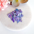 kitandco.com.au Foil Mother of Pearl  Chips - Lavendar