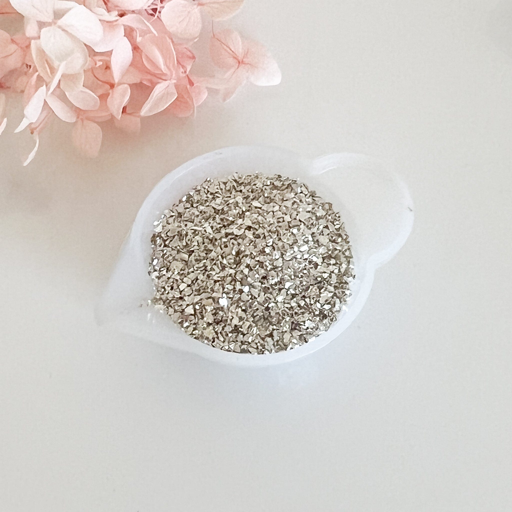 kitandco.com.au Foil Stone Chips - Silver