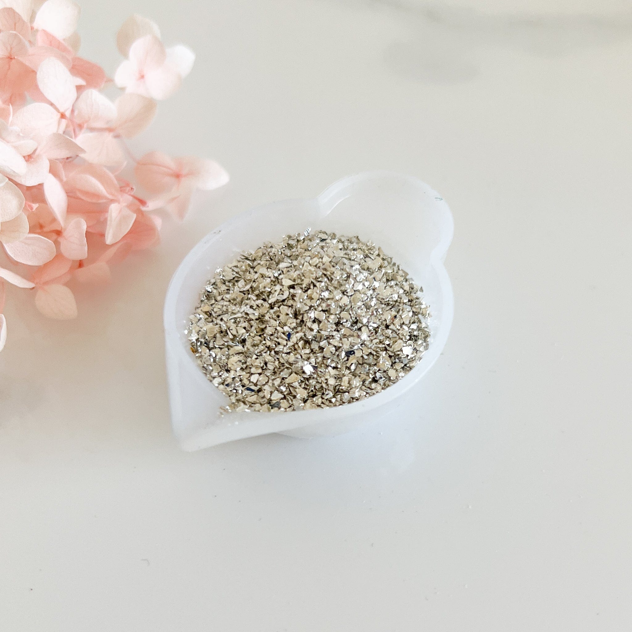 kitandco.com.au Foil Stone Chips - Silver