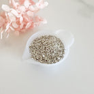 kitandco.com.au Foil Stone Chips - Silver