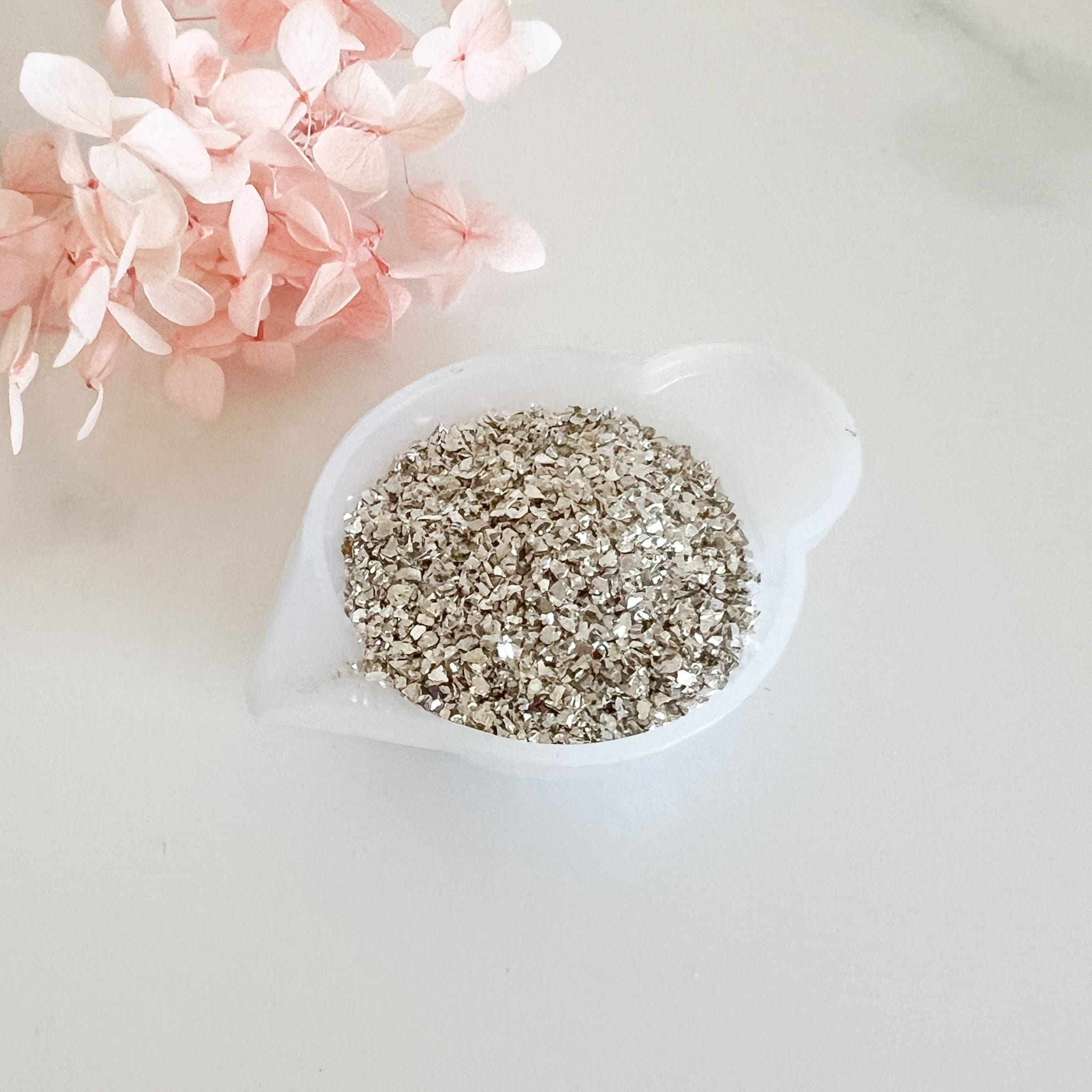 kitandco.com.au Foil Stone Chips - Silver